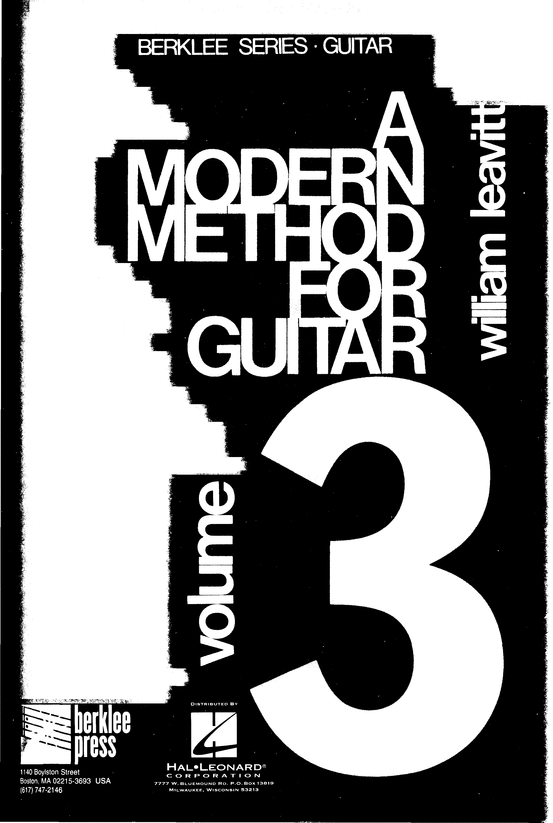 Product picture Berklee - A Modern method for Guitar