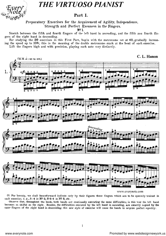 Product picture Hanon - the Virtuoso Pianist