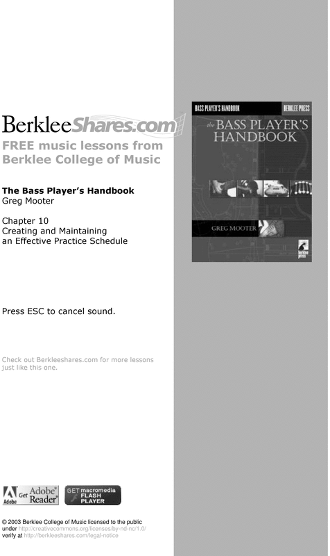 Product picture Berklee - Bass Practice Basics