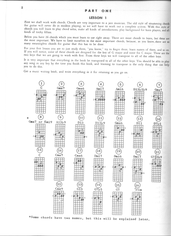Product picture Jazz Guitar Chords Sheet